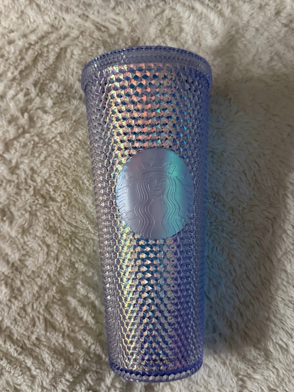Starbucks Iridescent Lavender Studded Tumbler